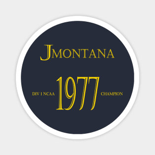 Joe Montana University of Notre Dame Magnet